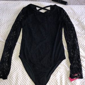 Black Lace Bodysuit